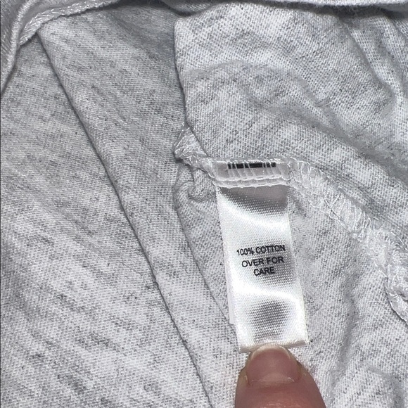 League Gray Gonzaga Bulldogs Long Sleeve Shirt - 100% Cotton - Picture 7 of 8